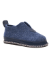 Comfortfusse Wollen pantoffels donkerblauw