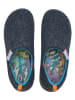 Comfortfusse Wollen pantoffels donkerblauw