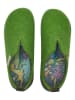 Comfortfusse Pantoffels groen