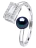 Pearl Addict Srebrny pierścionek z perłą