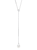 Pearl Addict Weißgold-Halskette mit Perle - (L)42 cm