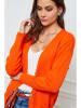 So Cachemire Cardigan "Gino" in Orange