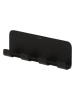 Tiger Handdoekhouder "Colar" zwart - (B)15,5 x (H)4,9 x (D)2 cm