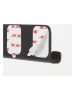 Tiger Handdoekhouder "Colar" zwart - (B)15,5 x (H)4,9 x (D)2 cm