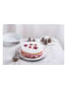 Dr. Oetker Tortownica "White Christmas Baking" w kolorze białym - Ø 26 cm