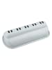 Dr. Oetker Stollenbackform "White Christmas Baking" in Weiß - (L)31 x (B)15 cm