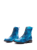 BOSCCOLO Leren boots blauw/meerkleurig