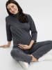 mama licious Ciążowy sweter "Janis" w kolorze ciemnoszarym