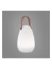 FH Lighting LED-Außenleuchte "Ruby" mit Farbwechsel in Weiß - (H)20 cm