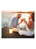 FH Lighting LED-Solarleuchte "Bari" mit Farbwechsel in Weiß - (H)34 cm