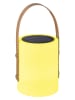 FH Lighting LED-Solarleuchte "Bari" mit Farbwechsel in Weiß - (H)34 cm