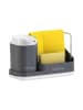 Vialli Design Keukenorganizer grijs met vloeistofdispenser - (B)21,5 x (H)16 x (D)9 cm