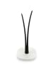 Vialli Design Keukenrolhouder wit/zwart - (H)36 x Ø 15,5 cm