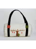 Tierra Bella Weekendtas "Reindeer" crème/meerkleurig - (B)40 x (H)20 x (D)20 cm