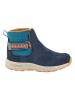 finkid Leren boots "Puoli" donkerblauw