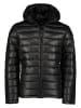 Geographical Norway Doorgestikte jas "Calender" zwart