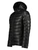 Geographical Norway Doorgestikte jas "Calender" zwart