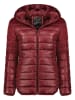 Geographical Norway Doorgestikte jas "Annecy" rood