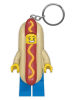 LEGO Breloczek do kluczy z latarką "LEGO Classic Hot Dog" - 3+