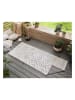 freundin HOME COLLECTION Outdoor-Wendeteppich "Olympia" in Grau/ Creme