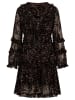 APART Sukienka w kolorze czarno-brązowo-kremowym