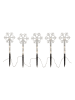 STAR Trading Decoratieve ledsteker "Wandy" warmwit - (B)140 x (H)25 cm