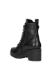 Wojas Leder-Stiefeletten in Schwarz