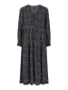 Y.A.S Sukienka "Yasmio" w kolorze czarnym ze wzorem