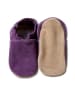 Hobea Skórzane buty w kolorze fioletowym do raczkowania