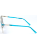 Guess Unisex-Sonnenbrille in Türkis/ Hellbraun