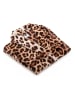 Zo!Home Badjas "Leopard" beige/bruin