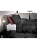Zo!Home Mako-Satin-Bettwäsche-Set "Satinado" in Schwarz