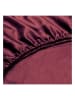 Zo!Home Satin-Spannbettlaken "Satinado" in Mauve