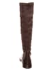 Ecco Leder-Stiefel in Hellbraun