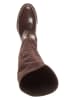 Ecco Leder-Stiefel in Hellbraun