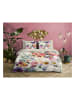 Descanso Satin-Bettwäsche-Set "Novara" in Beige/ Bunt
