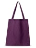 Descanso Shopper bag "Simone" w kolorze bordowym ze wzorem - 40 x 45 cm