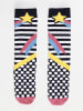 Denokids Socken "Stripes&Stars" in Bunt