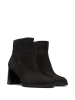 Camper Leder-Stiefeletten in Schwarz