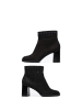 Camper Leder-Stiefeletten in Schwarz