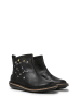 Camper Leder-Boots in Schwarz