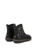 Camper Leder-Boots in Schwarz