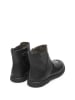 Camper Leder-Boots in Schwarz