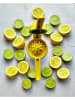 JosephJoseph Citruspers "Dual-Action" geel/groen - (L)22 cm