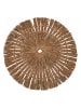 Villa d´Este Podkładki stołowe (6 szt.) "Chocolate" w kolorze brązowo-beżowym - Ø 38 cm