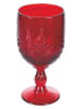 Villa d´Este 6-delige set: glazen "Aspen" rood - 240 ml