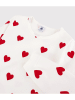 PETIT BATEAU Pyjama wit/rood