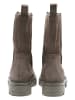 Cinque Leren chelseaboots bruin
