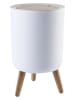 Kitchen Move Touch-Mülleimer in Weiß/ Natur - 7 l