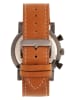 Breed Chronograph "Ryker" in Braun/ Bronze/ Anthrazit